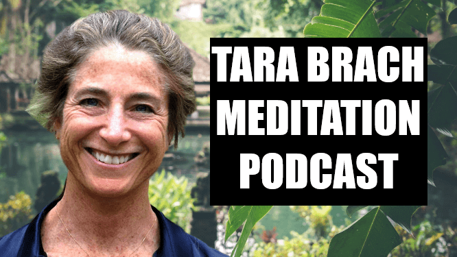 Image of Tara Brach and her meditation podcast